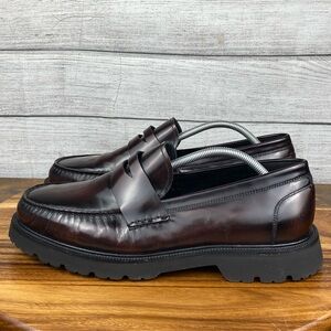Cole Haan Men's American Classics Penny Loafer Deep Burgundy C36537 Shoe Size 11